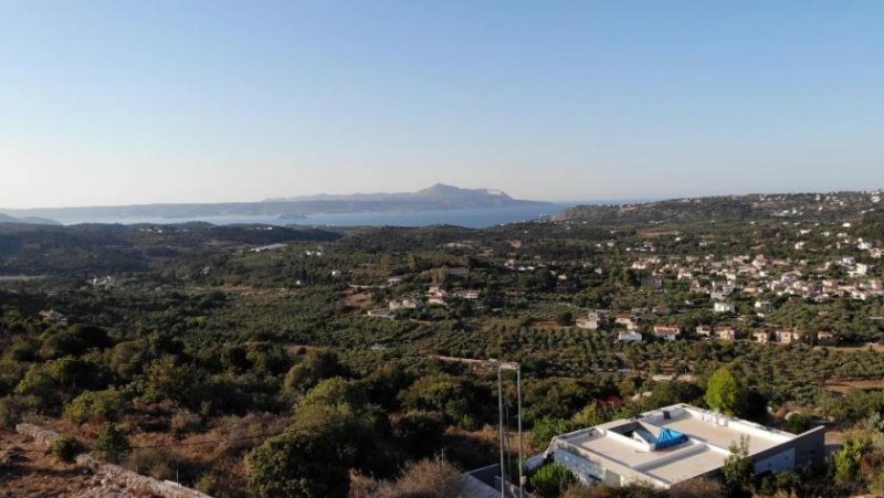 Gavalochori Kreta, Gavalochori: Panoramagrundstück mit Meer- und Bergblick zu verkaufen Grundstück kaufen